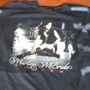 2011 Martina McBride Eleven concert t shirt